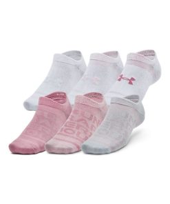 Under Armour Socks-Unisex UA Essential 6-Pack No-Show Socks-under armor outlet