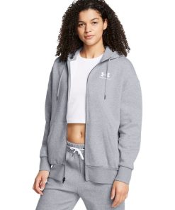 Under Armour Shirts & Tops-Women’s UA Icon Fleece Oversized Full-Zip-under armour pants