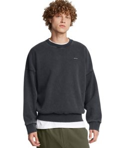 Under Armour Fall Picks-Men’s UA Icon Heavyweight Fleece Wash Oversized Crew-ua outlet