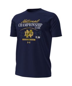 Under Armour Men’s-Men’s UA Notre Dame National Championship Game T-Shirt-under armor outlet