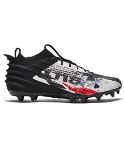 Under Armour Shoes-Men’s UA Blur Justin Jefferson ‘Keeping Receipts’ Football Cleats-under armor outlet