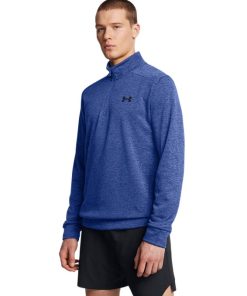 Under Armour Shirts & Tops-Men’s Armour Fleece® Twist ¼ Zip-under armour shorts