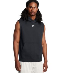 Under Armour-Men’s Curry Splash Sleeveless Hoodie-curry shoes