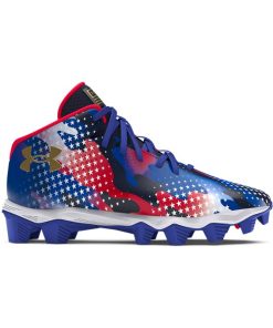 Under Armour Boys-Boys’ UA Spotlight Franchise 4 RM USA Jr. Football Cleats-underarmour outlet 2