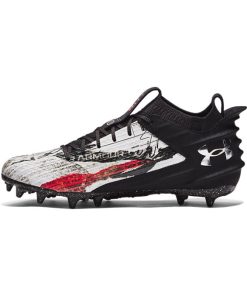 Under Armour Shoes-Men’s UA Blur Justin Jefferson ‘Keeping Receipts’ Football Cleats-under armor outlet 2