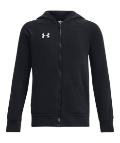 Under Armour Boys-Boys’ UA Rival Fleece Full-Zip Hoodie-under armor