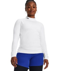 Under Armour Shirts & Tops-Women’s ColdGear® Mock Neck Long Sleeve-underarmor