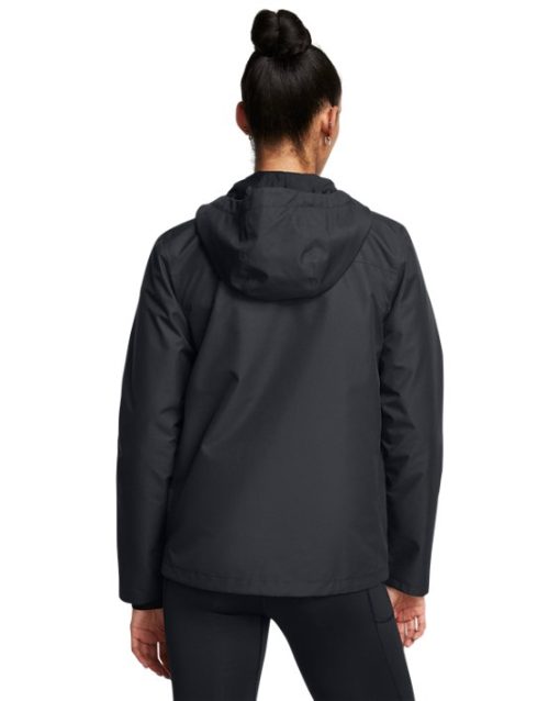 Under Armour Jackets & Vests-Women's UA Stormproof Lined Rain Jacket-under armour near me - Image 2