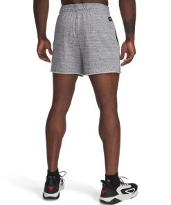 Under Armour Shorts-Men’s Project Rock Terry Shorts-under armoir 2