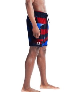 Under Armour Swimwear-Men’s UA Flag Streamer Swim Volley Shorts-under armor outlet 2