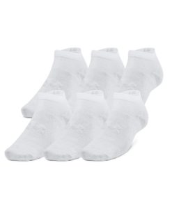 Under Armour Socks-Unisex UA Essential 6-Pack Low Cut Socks-under armour backpack