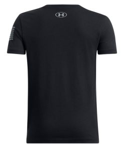 Under Armour Boys-Boys’ UA Freedom Big Logo Short Sleeve-under armour compression shirt 2