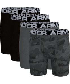 Under Armour Boys-Boys’ UA Cotton Boxerjock® Camo 4-Pack-underarmour outlet 2