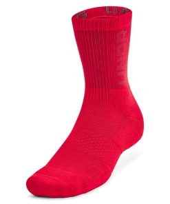 Under Armour Socks-Unisex UA 3-Maker 3-Pack Mid-Crew Socks-under armor outlet 2