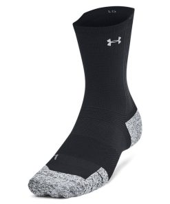 Under Armour Socks-Unisex UA ArmourDry® Run Cushion 3-Pack Mid-Crew Socks-under armour shoes 2