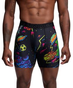 Under Armour Underwear-Men’s UA Performance Tech Mesh Graphic x Mountain Dew Boxerjock®-under armour shorts