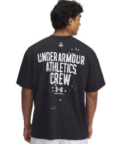 Under Armour Shirts & Tops-Men’s UA Heavyweight Cotton Oversized All America Short Sleeve-under armour 2