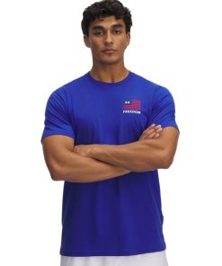 Under Armour Shirts & Tops-Men’s UA Freedom Left Chest Short Sleeve-under armour