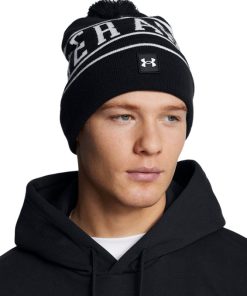 Under Armour Accessories-Men’s UA Halftime Pom Beanie-under armor outlet 2