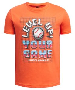 Under Armour Boys-Boys’ UA Baseball Level Up Short Sleeve-under armour shorts