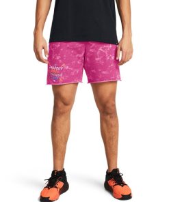 Under Armour Shorts-Men’s Project Rock Terry Printed UG Shorts-under armor