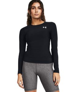 Under Armour Shirts & Tops-Women’s HeatGear® OG Compression Long Sleeve-under armor backpack