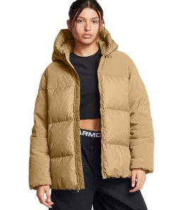 Under Armour Jackets & Vests-Women’s UA Limitless Down Corduroy Oversized Puffer Jacket-underarmour