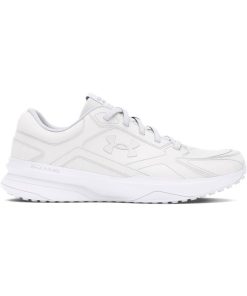 Under Armour Color Shop: Winter White-Men’s UA Edge Leather Wide (4E) Training Shoes-underarmer 2