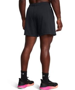 Under Armour Shorts-Men’s Project Rock Terry Fleece Badge Of Honor Shorts-under armour 2