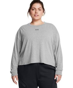 Under Armour Shirts & Tops-Women’s UA Rival Boxy Long Sleeve-under armour