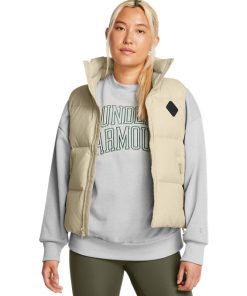 Under Armour Jackets & Vests-Women’s ColdGear® Infrared Down Crinkle Vest-under armor backpack