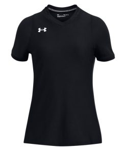 Under Armour Girls-Girls’ UA Volleyball Powerhouse Short Sleeve Jersey-under armour bulk order