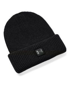 Under Armour Accessories-Men’s UA Halftime Ribbed Beanie-under armour socks