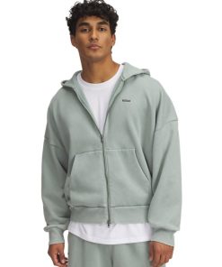 Under Armour Shirts & Tops-Men’s UA Icon Heavyweight Fleece Wash Full-Zip-underarmer