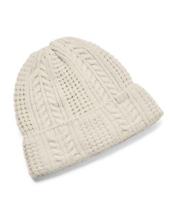 Under Armour Accessories-Women’s UA Halftime Cable Knit Beanie-under armor