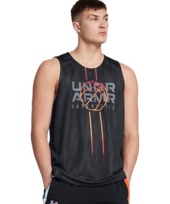 Under Armour Basketball-Men’s UA Zone Reversible Jersey-underarmer