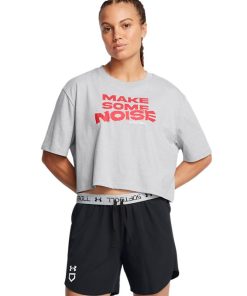 Under Armour-Women’s UA Softball Make Noise Short Sleeve-underarmour outlet