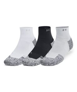 Under Armour Socks-Unisex UA ArmourDry® Pro 3-Pack Quarter Socks-under armor