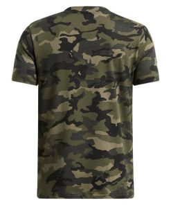 Under Armour Boys-Boys’ UA All-Over Print Camo Short Sleeve-under armour shoes 2