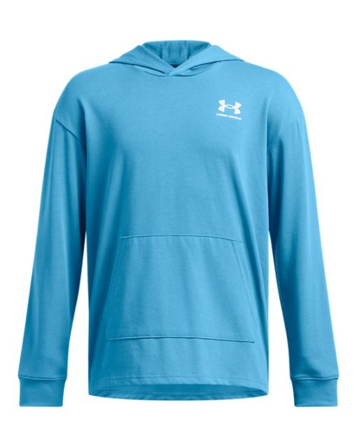 Under Armour Boys-Boys' UA Rival Heavyweight T-Shirt Hoodie-under armor