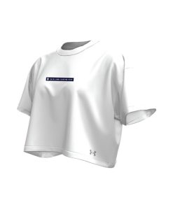 Under Armour Women’s-Women’s UA Playback Boxy Collegiate T-Shirt-curry shoes 2