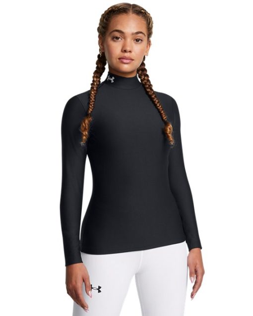 Under Armour Shirts & Tops-Women's ColdGear® OG Mock Long Sleeve-underarmour outlet