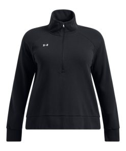 Under Armour Shirts & Tops-Women’s UA Rival Fleece Textured ½ Zip-under armour socks