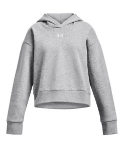 Under Armour Girls-Girls’ UA Rival Fleece Crop Hoodie-under armor backpack