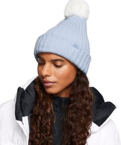 Under Armour Accessories-Women’s UA Halftime Pom Beanie-curry shoes 2