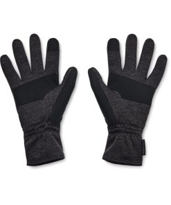 Under Armour Accessories-Men’s UA Storm Fleece Gloves-under armor compression shirt 2