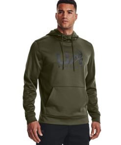 Under Armour Shirts & Tops-Men’s Armour Fleece® Hunt Logo Hoodie-under armor