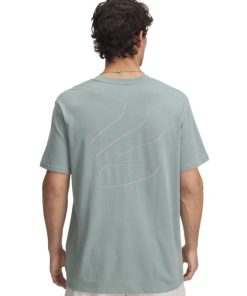 Under Armour Shirts & Tops-Men’s Curry Heavyweight Trend T-Shirt-underamour 2