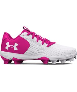 Under Armour Girls-Girls’ UA Glyde 2 RM Jr. Softball Cleats-curry shoes