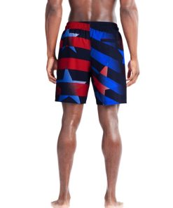 Under Armour Swimwear-Men’s UA Flag Streamer Swim Volley Shorts-under armor outlet